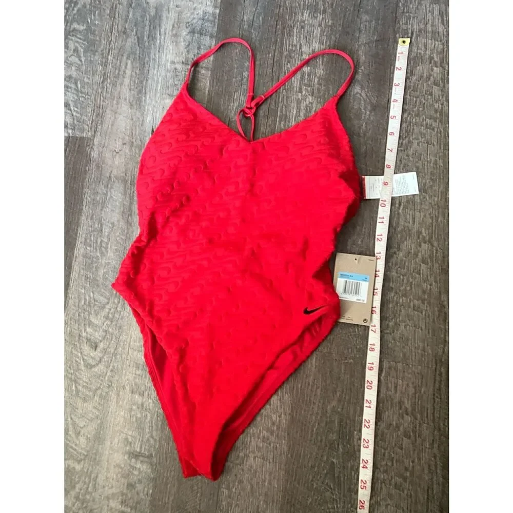 Nike Swoosh‎ Link Y-back One-Piece Swimsuit-Size Medium